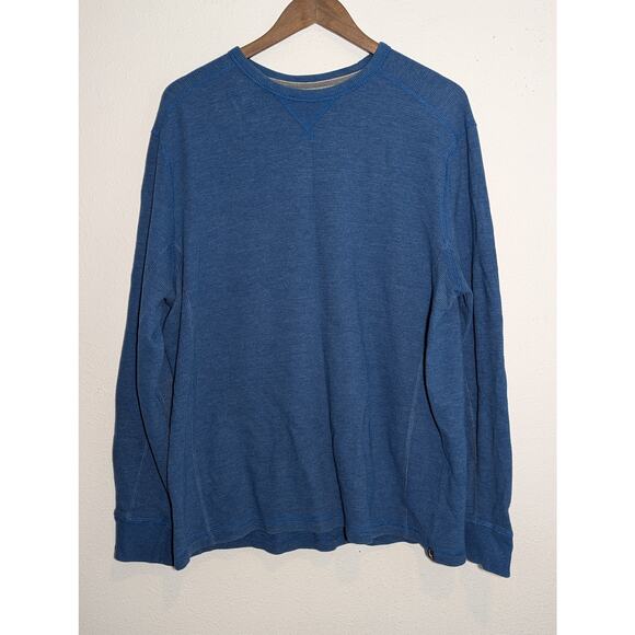 Men's Eddie Bauer Blue Long Sleeve Shirt Size XL - Picture 1 of 6